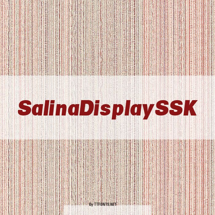 SalinaDisplaySSK example